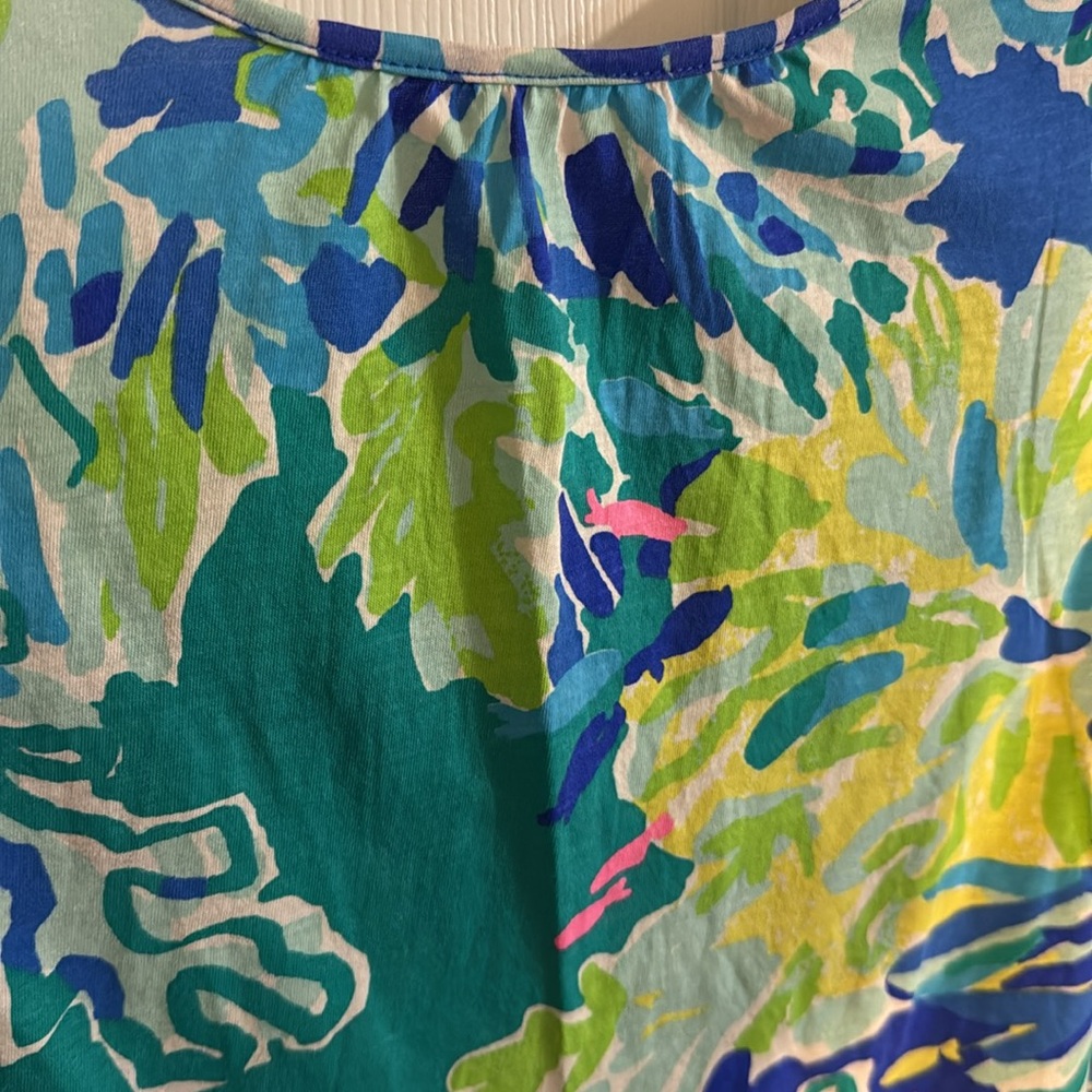 Lilly Pulitzer girls tunic dress xl 12-14 - Picture 2 of 3